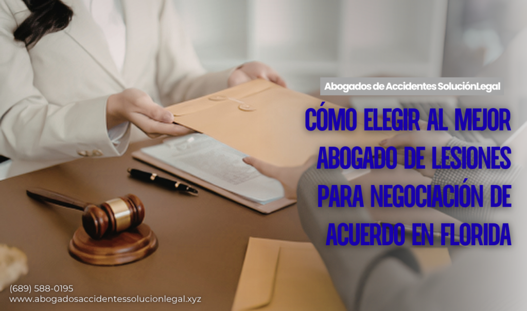 abogado lesiones negociación de acuerdo Research Pkwy