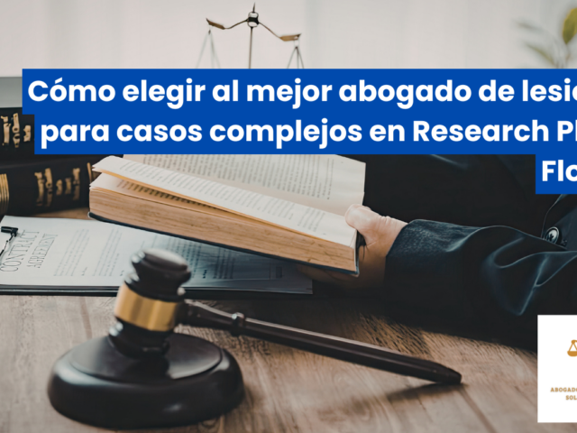 Cómo elegir al mejor abogado de lesiones para casos complejos en Research Pkwy, Florida